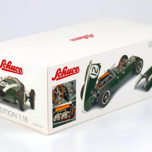 1:18 Schuco Cooper T51 British GP Aintree 1959 J.Brabham #12 green