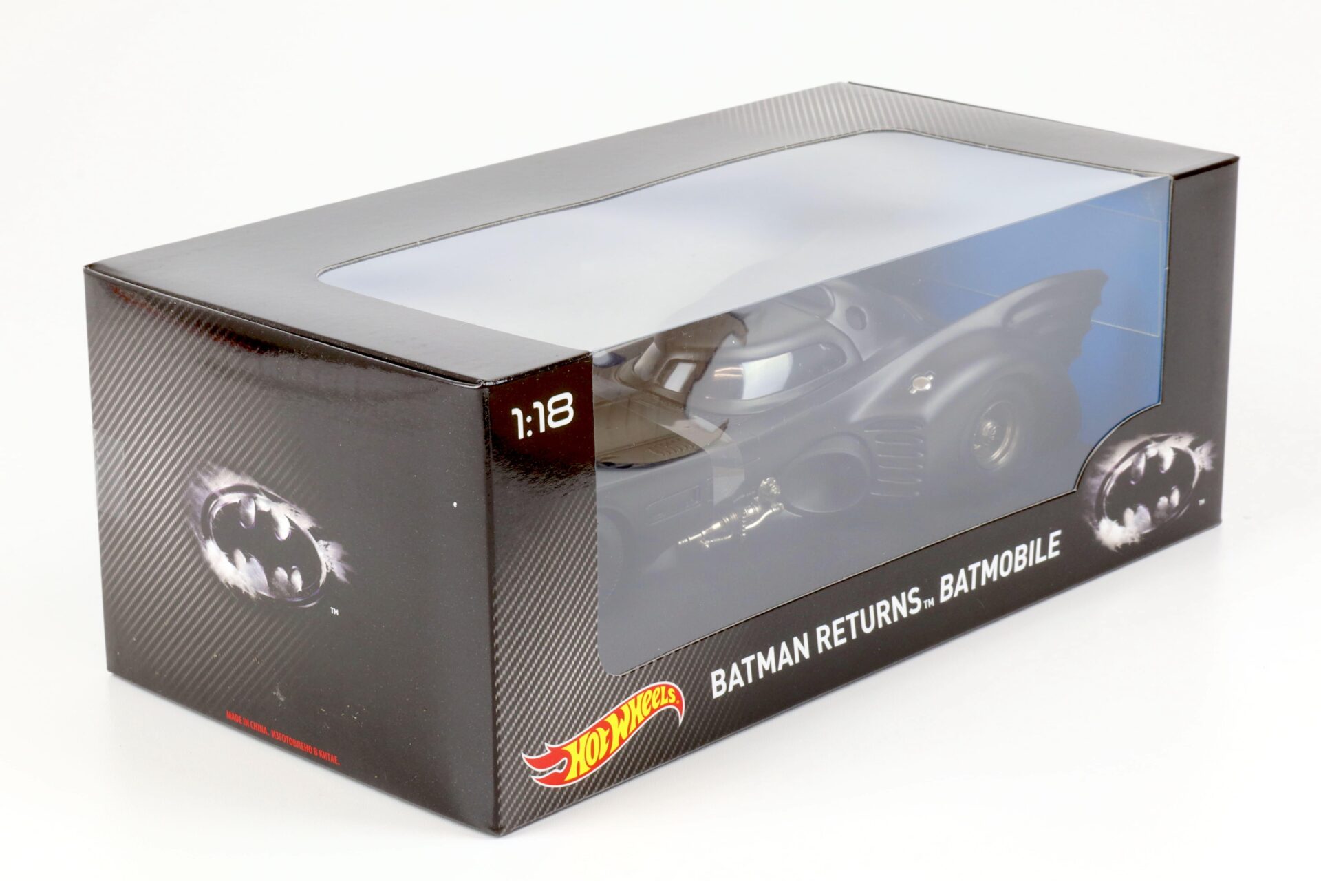 1:18 Hot Wheels Batman Returns Batmobile matt black CMC96