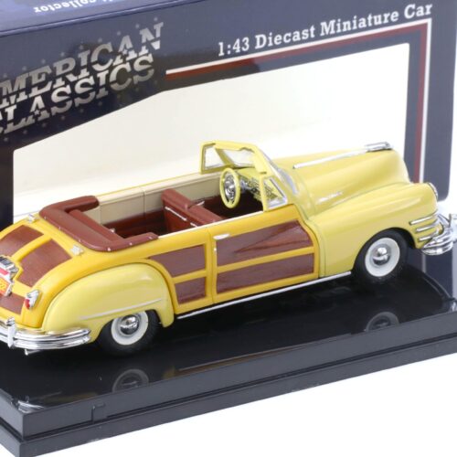 1:43 Vitesse 1947 Chrysler Town and Country Convertible yellow Lustre