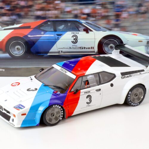1:18 WERK83 BMW M1 PROCAR #3 M1 Procar Series 1979 Didier Pironi