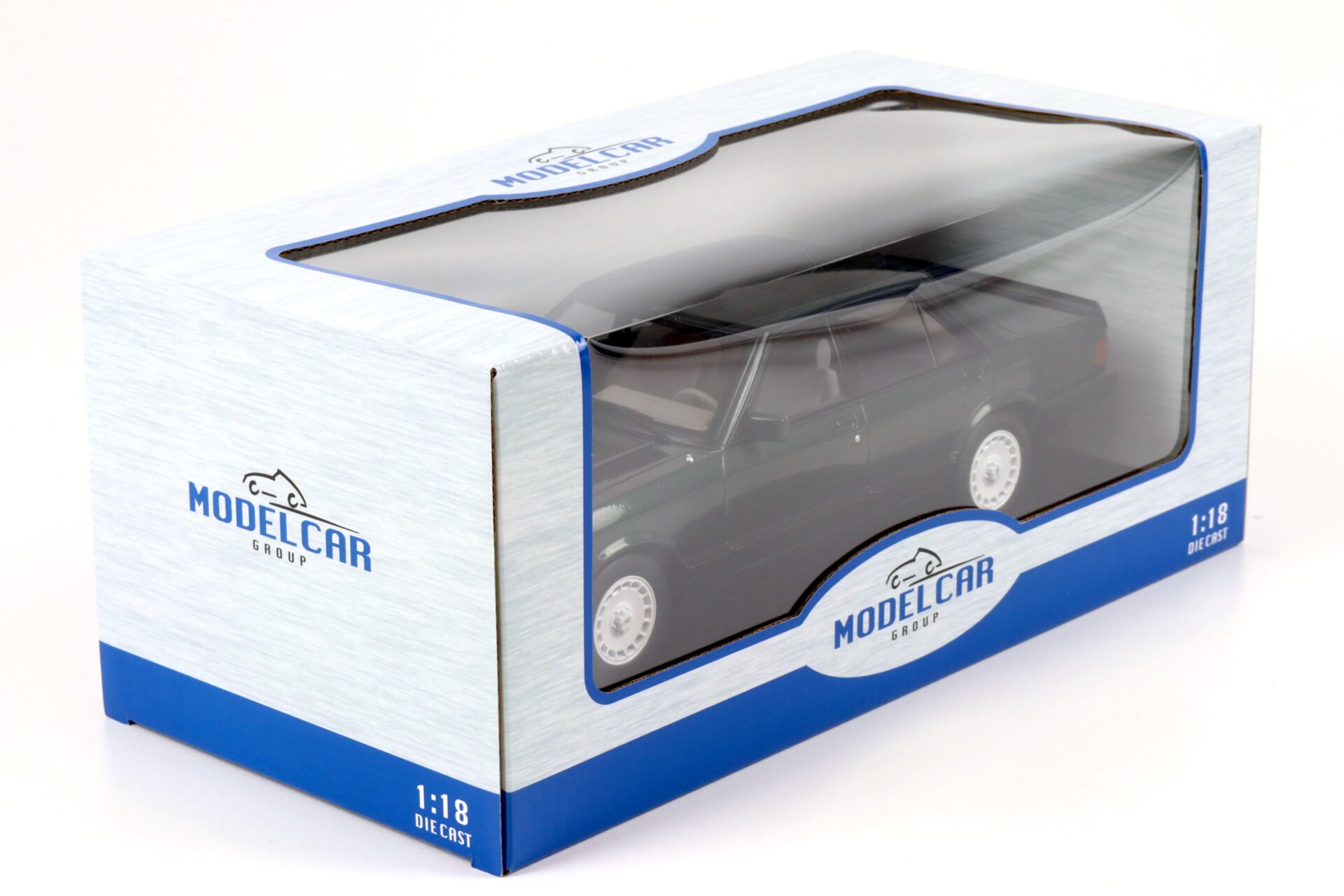 1:18 MCG Ford Granada MK II 2.8 Injection dark green metallic