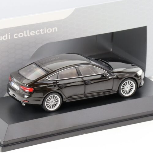 1:43 Spark Audi A5 Sportback Mythos black 2017 DEALER VERSION