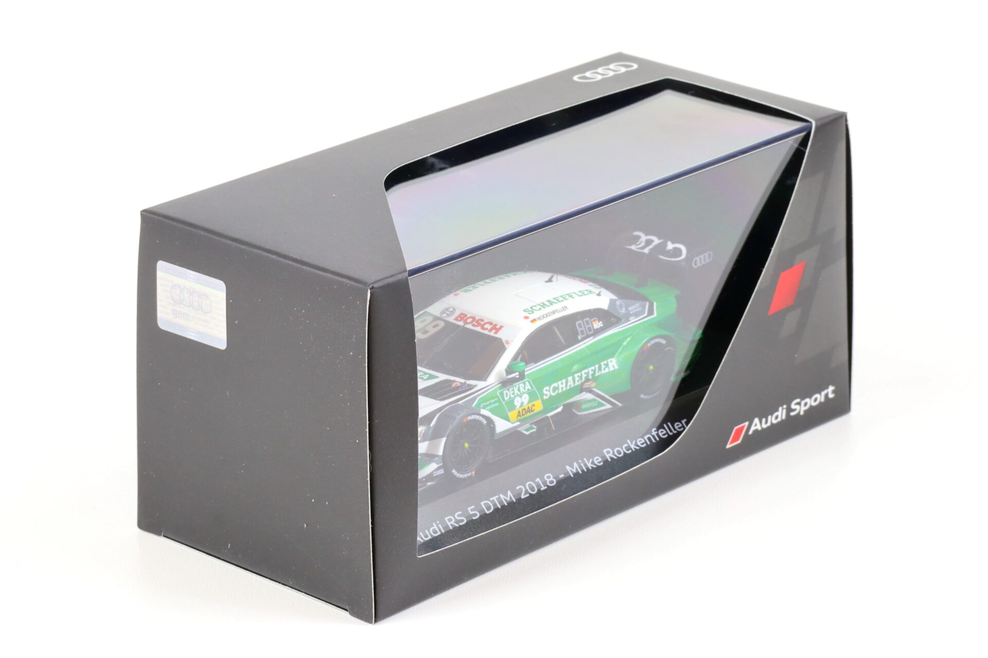 1:43 Spark Audi RS5 DTM 2018 Mike Rockenfeller DEALER VERSION