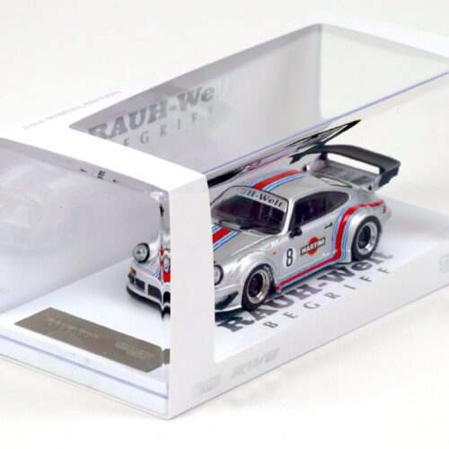 1:43 Tarmac Porsche 911 930 RWB RAUH-WELT silver Martini Racing #8