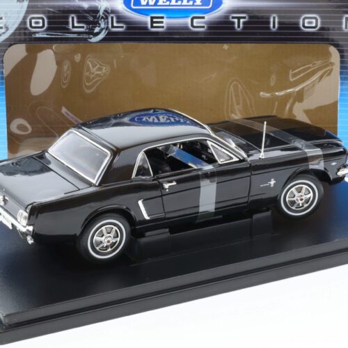 1:18 Welly 1964-1/2 Ford Mustang Coupe black
