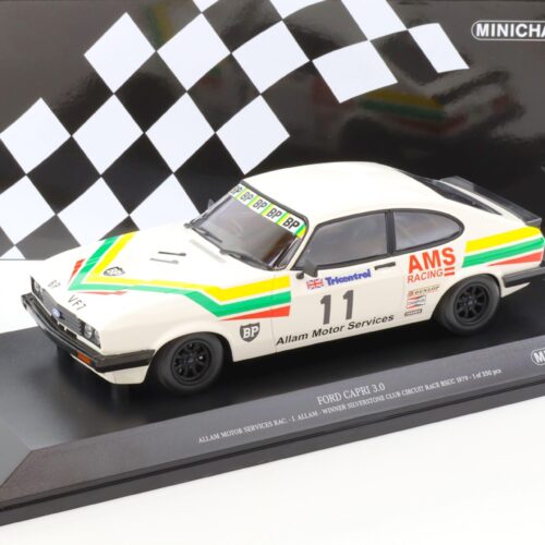 1:18 Minichamps Ford Capri 3.0 Winner Silverstone Club Circuit RAC BSCC 1979