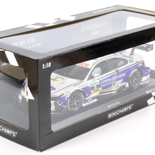 1:18 Minichamps BMW M3 DTM Team Schnitzer D.Werner #2 DTM 2013
