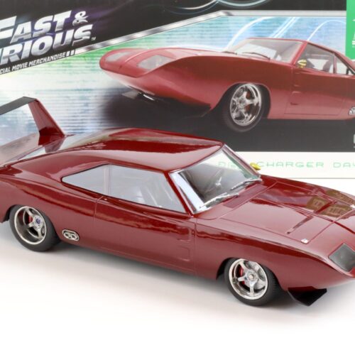 1:18 Greenlight DOM´s Custom 1969 Dodge Charger Daytona Fast & Furious dark red