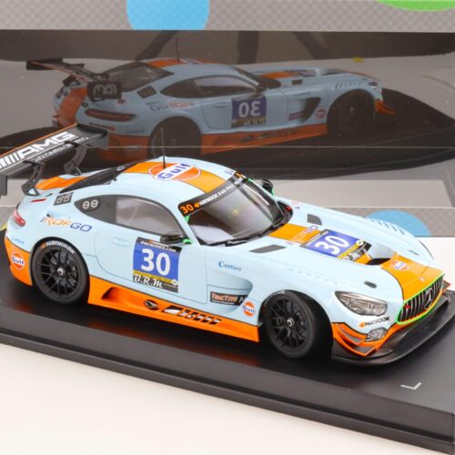 1:18 Paragon Mercedes AMG GT3 Team Ram Racing #30 GULF Hankook 24h Circuit