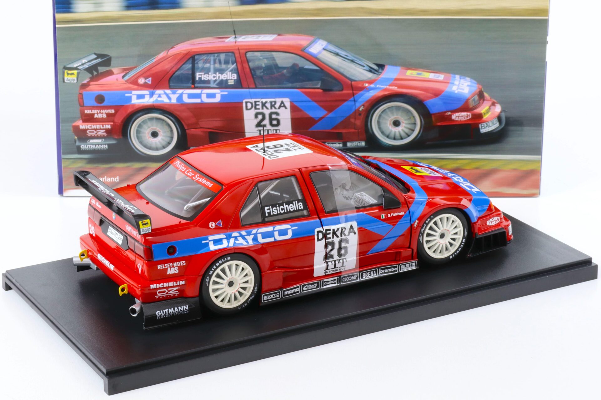 1:18 WERK83 Alfa Romeo 155 V6 Ti DTM / ITC 1995 #26 Alfa Corse 2 Fisichella