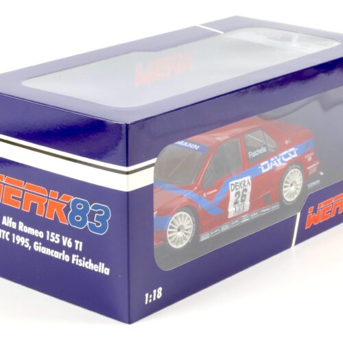 1:18 WERK83 Alfa Romeo 155 V6 Ti DTM / ITC 1995 #26 Alfa Corse 2 Fisichella