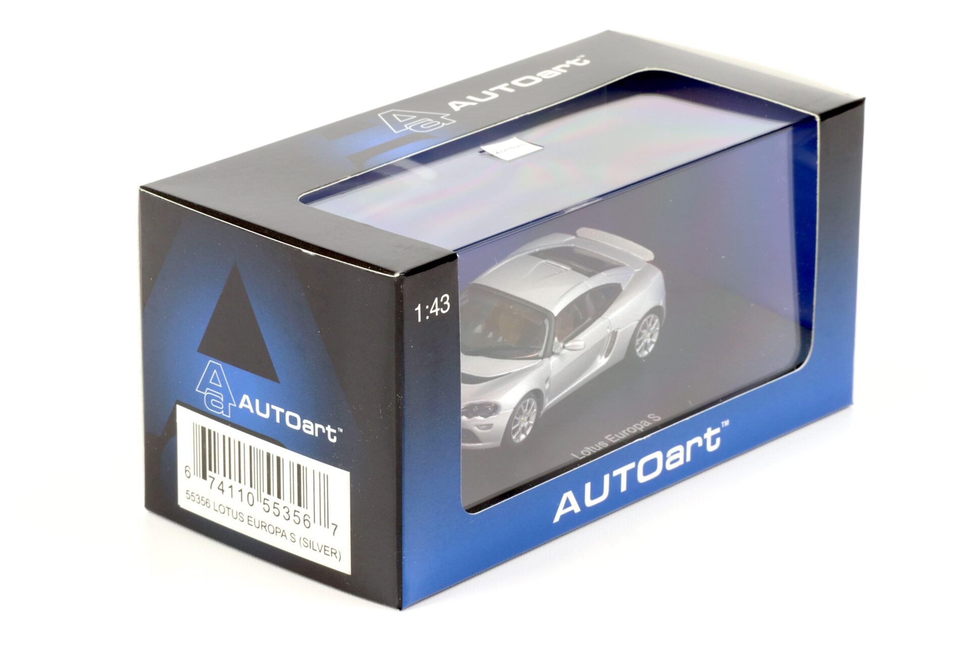1:43 AUTOart Lotus Europa S silver metallic 55356