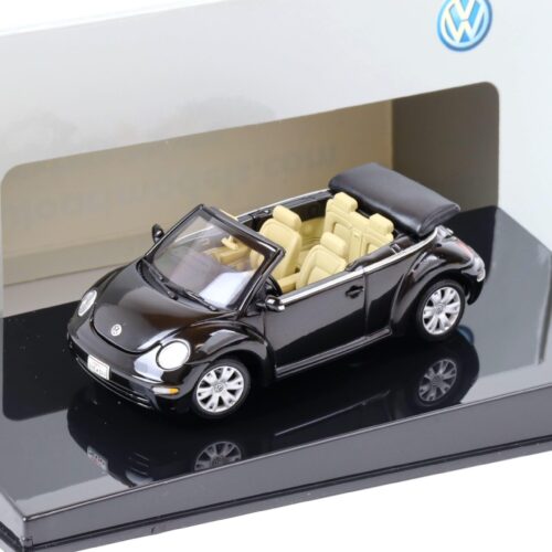 1:43 AUTOart VW NEW Beetle Cabriolet Piano black 59755