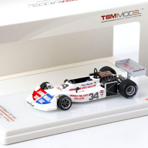 1:43 TSM 1976 March 761 Monaco GP Grand Prix - 4th Place #34 H. Stuck