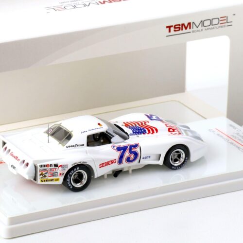 1:43 TSM 1975 Chevrolet Corvette 24h Daytona #75 Spirit of Sebring Greenwood/ Muzzin