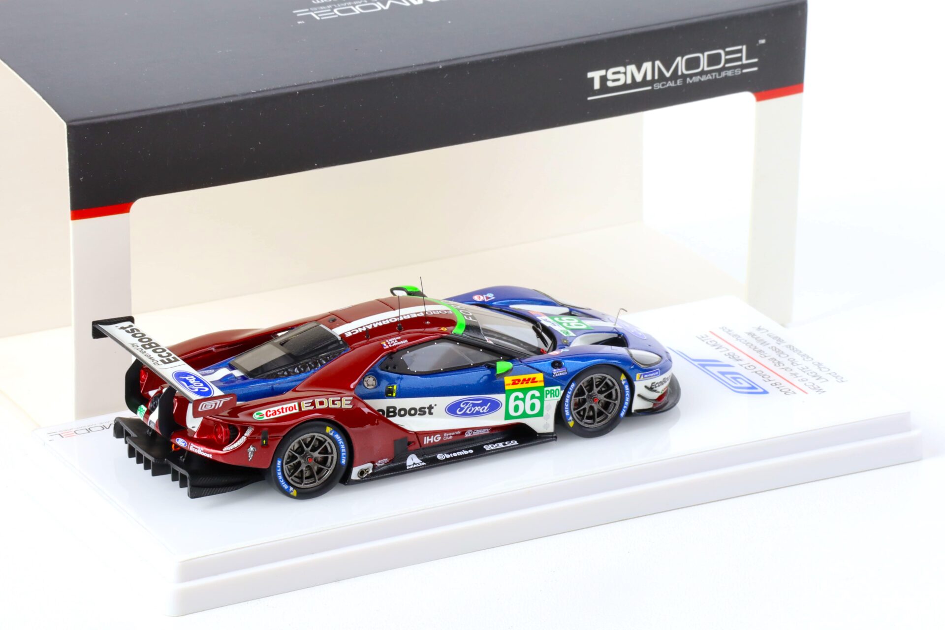 1:43 TSM 2018 Ford GT #66 LMGTE WEC 6h of SPA Francorchamps Mücke/ Johnson