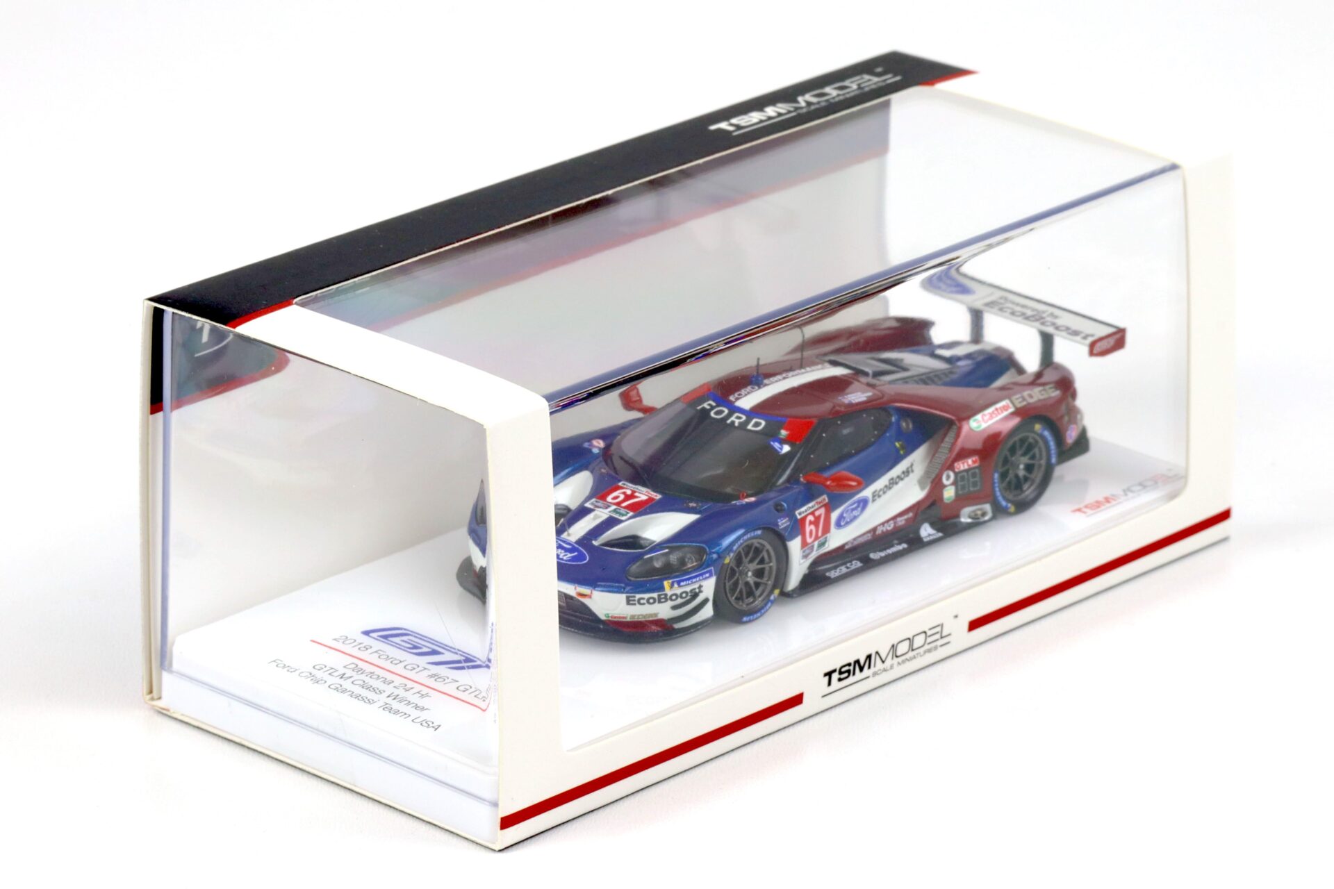 1:43 TSM 2018 Ford GT #67 GTLM Daytona 24h Class Winner Briscoe/ Dixon/ Westbrook