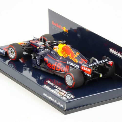 1:43 Minichamps RED BULL Racing F1 Honda RB16B Max Verstappen Monaco GP 2021