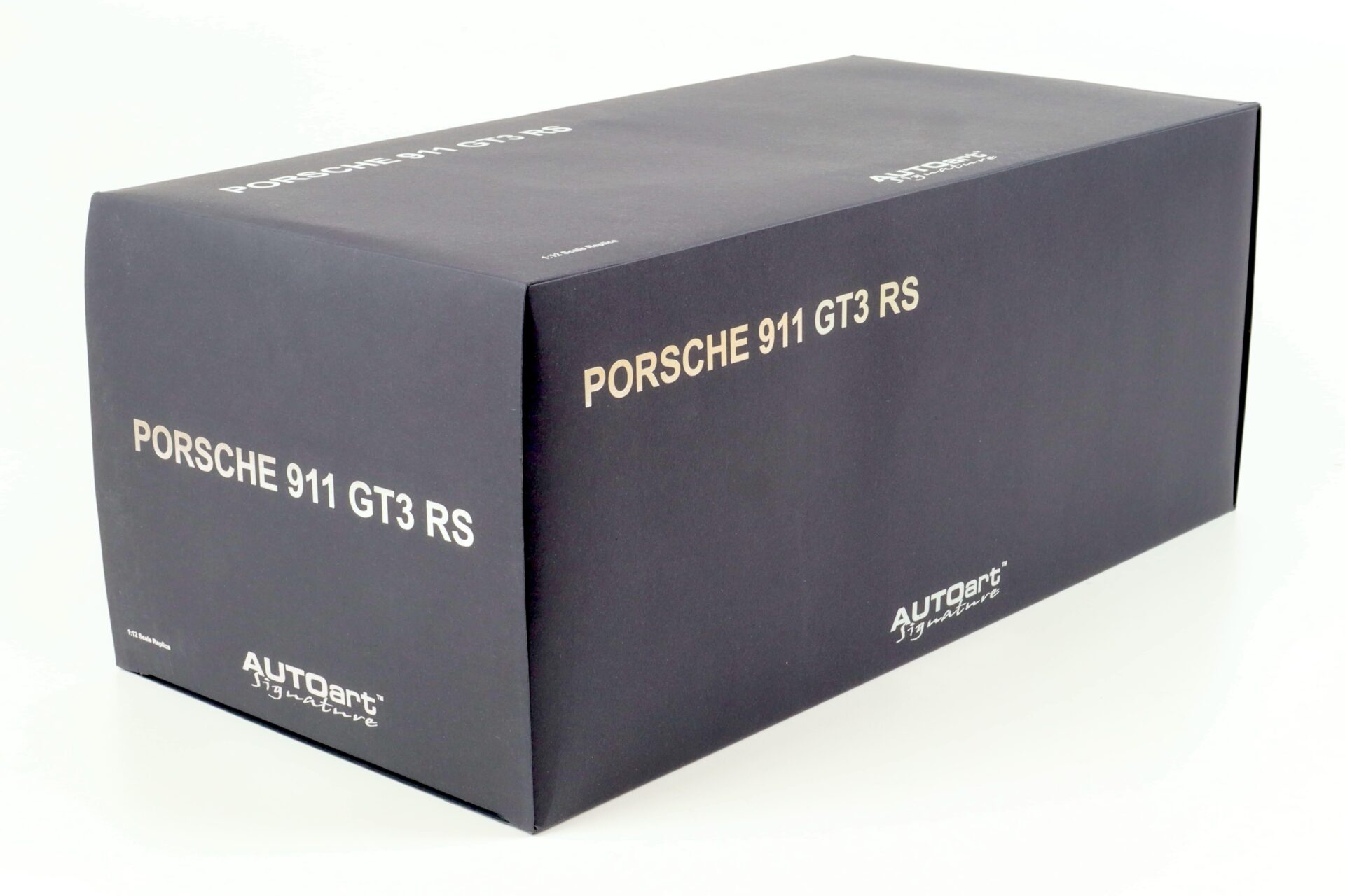 1:12 AUTOart Porsche 911 (997) GT3 RS black with orange stripes 12116