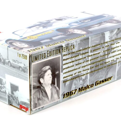 1:18 GMP 1967 Ford Mustang Ohio GeorgeÂ´s Malco Gasser blue D00014051