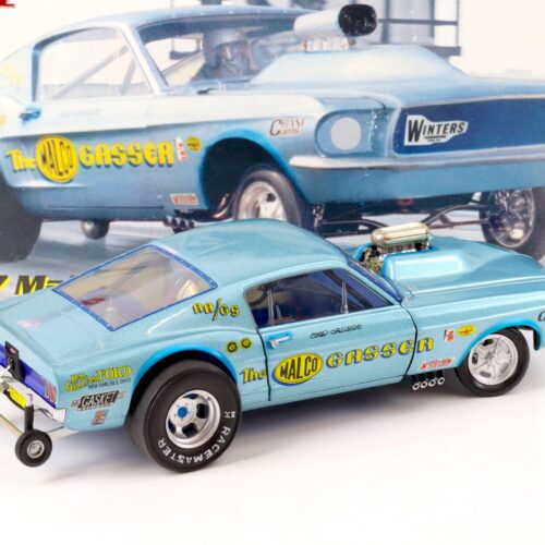 1:18 GMP 1967 Ford Mustang Ohio GeorgeÂ´s Malco Gasser blue D00014051