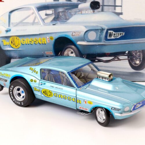 1:18 GMP 1967 Ford Mustang Ohio GeorgeÂ´s Malco Gasser blue D00014051