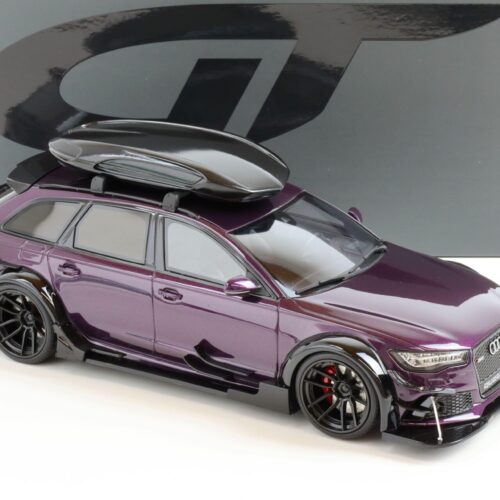1:18 GT Spirit GT864 Audi RS6 Avant (C7) Body Kit with roof box purple