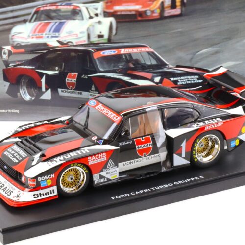 1:18 WERK83 Ford Capri Turbo Gr.5 #1 DRM 1980 Klaus Ludwig WÜRTH