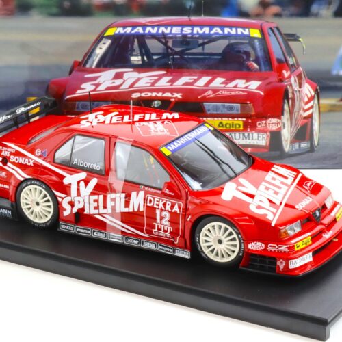 1:18 WERK83 Alfa Romeo 155 V6 TI #12 DTM/ITC 1995 Michele Alboreto TV Spielfilm