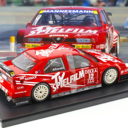 1:18 WERK83 Alfa Romeo 155 V6 TI #12 DTM/ITC 1995 Michele Alboreto TV Spielfilm