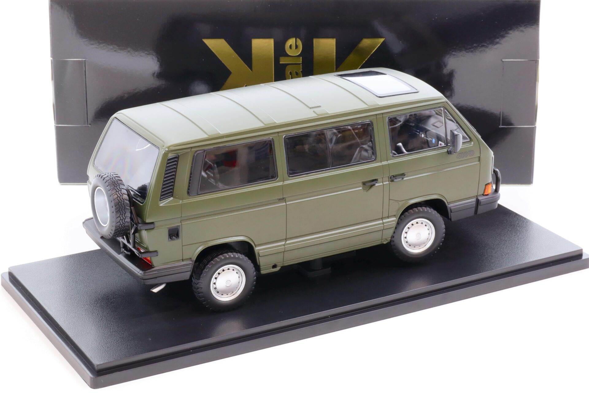 1:18 KK-Scale VW T3 Bus Syncro 1987 matt olive green