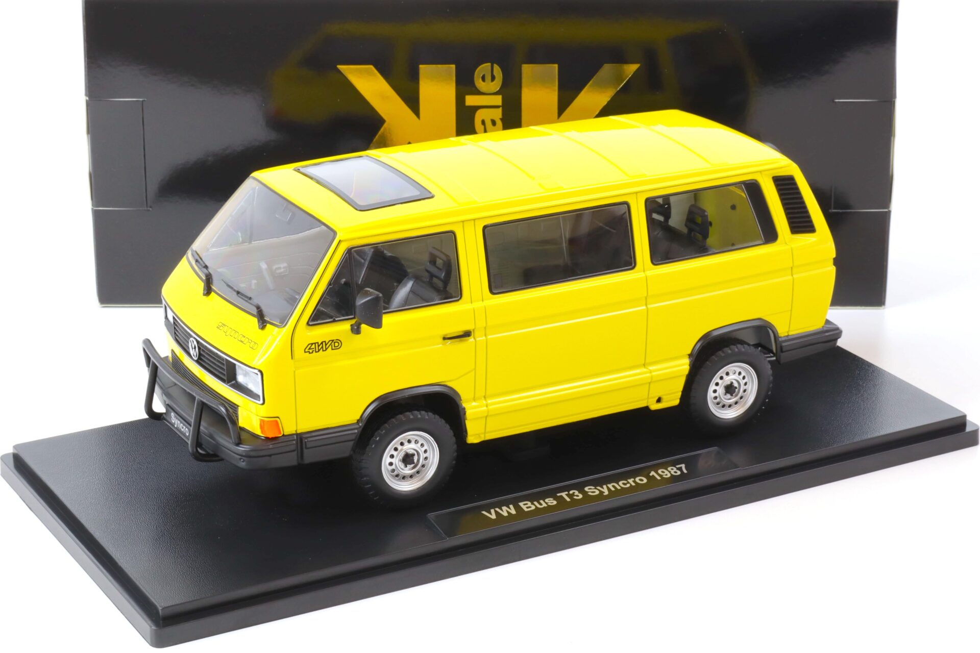 1:18 KK-Scale VW T3 Bus Syncro 1987 yellow