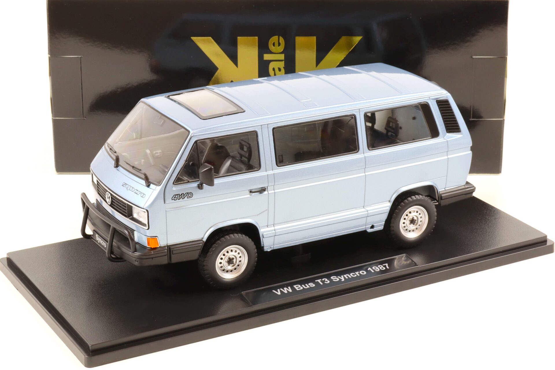 1:18 KK-Scale VW T3 Bus Syncro 1987 light blue metallic