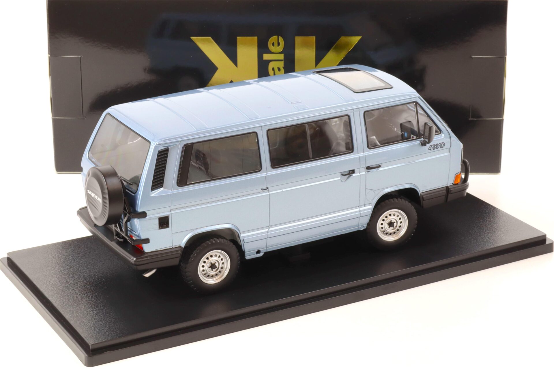 1:18 KK-Scale VW T3 Bus Syncro 1987 light blue metallic