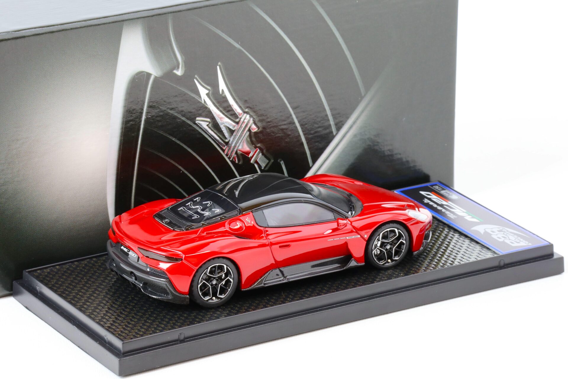 1:43 BBR Maserati MC20 Rosso Vincente red 2020 - Limited 150 pcs.