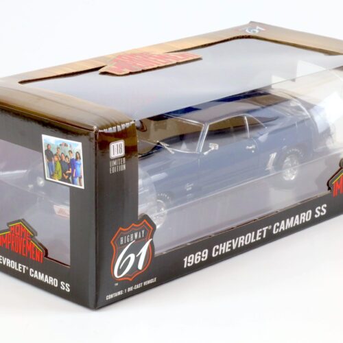 1:18 Highway61 Chevrolet Camaro SS Coupe 1969 blue HOME IMPROVEMENT