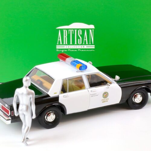 1:18 Greenlight 1987 Chevrolet Caprice Metropolitan Police TERMINATOR with Android - Image 3