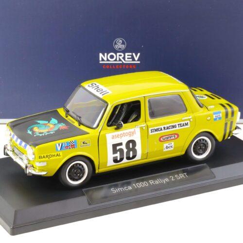 1:18 Norev Simca 1000 Rallye 2 SRT #58 Acide green 1973