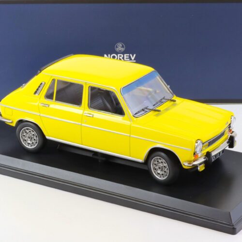 1:18 Norev Simca 1100 Ti 1975 Maya yellow 185752 - Limited 300 pcs.