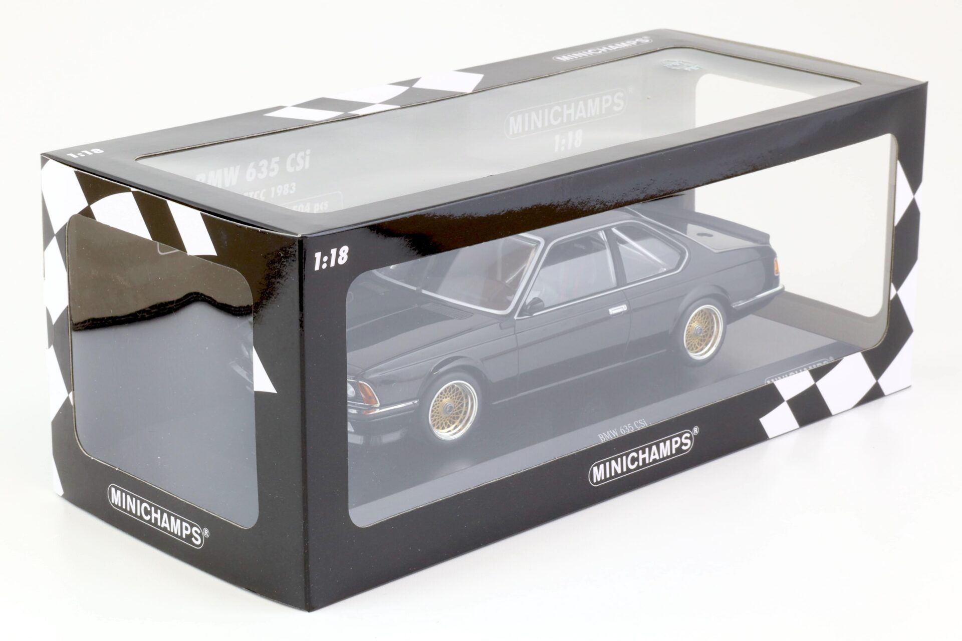 1:18 Minichamps BMW 635 CSi DTM/ ETCC 1983 Plain Body black
