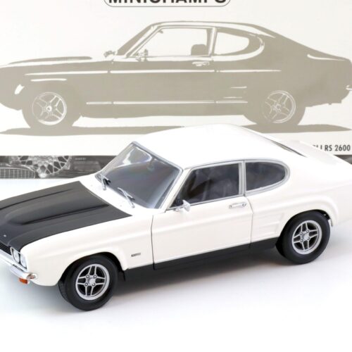 1:18 Minichamps Ford Capri I RS 2600 white/ black 1970