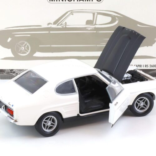 1:18 Minichamps Ford Capri I RS 2600 white/ black 1970