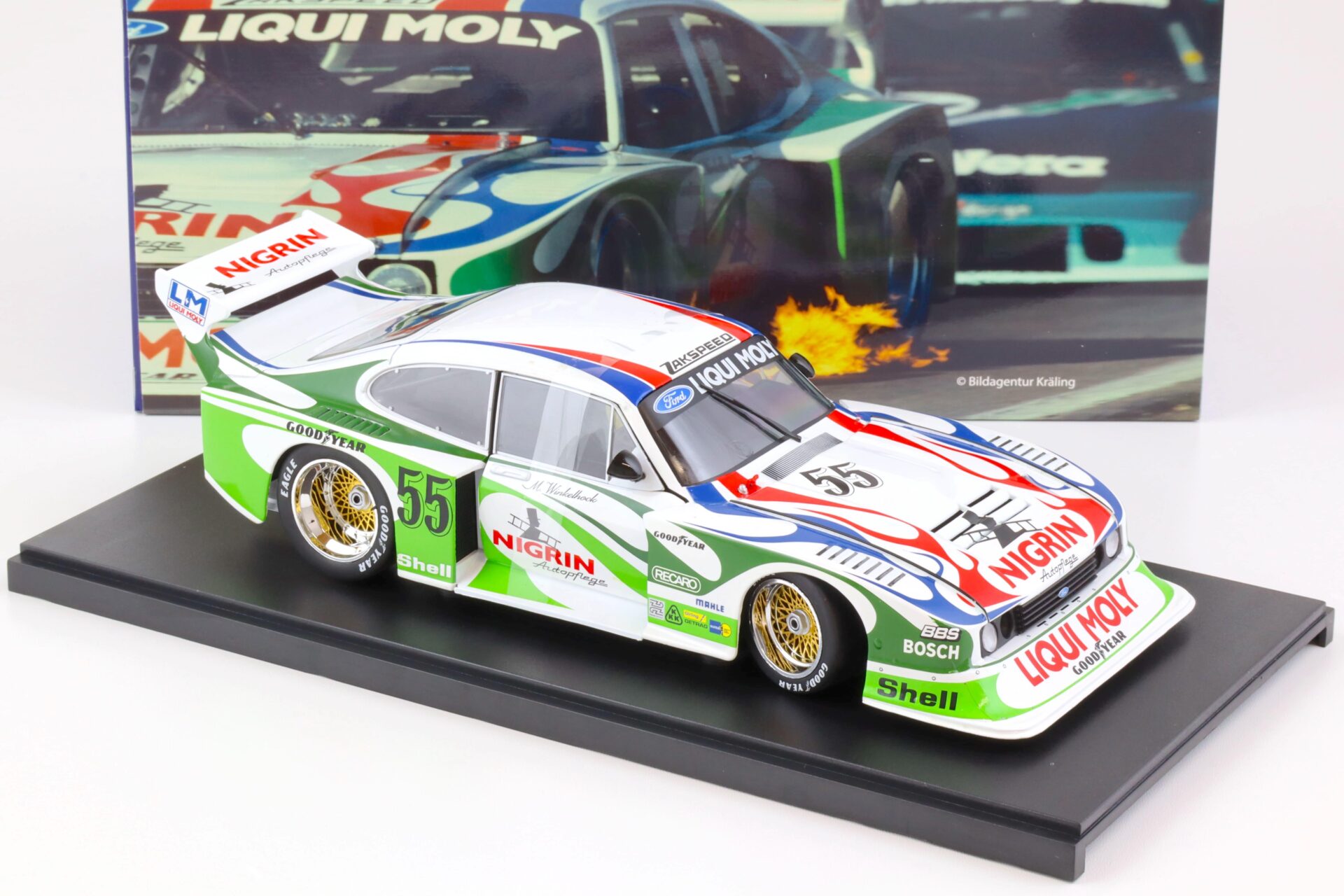 1:18 WERK83 Ford Capri Turbo Gr.5 #55 DRM 1981 NIGRIN M.Winkelhock