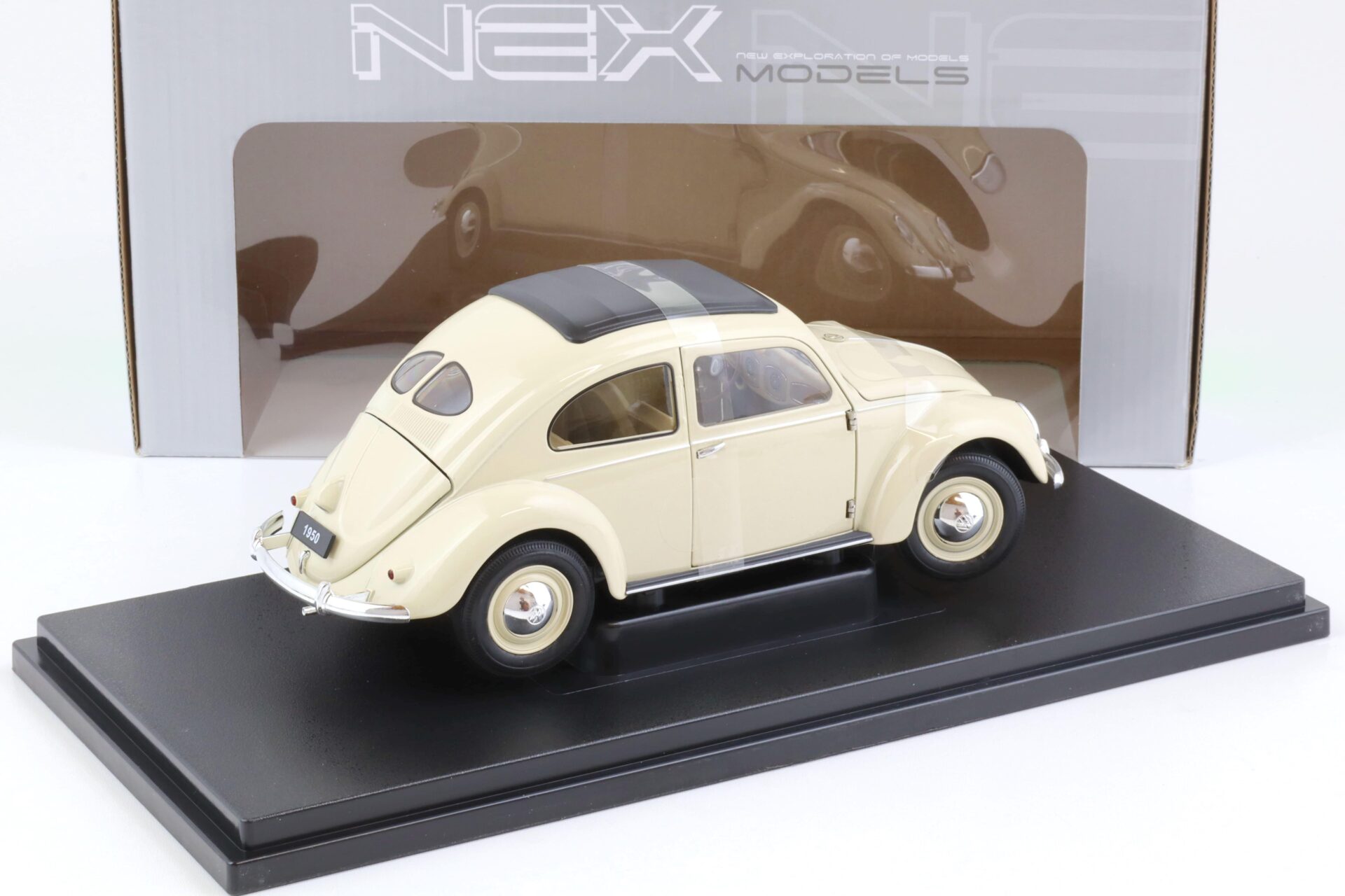 1:18 Welly 1950 VW Volkswagen Käfer Classic Beetle beige