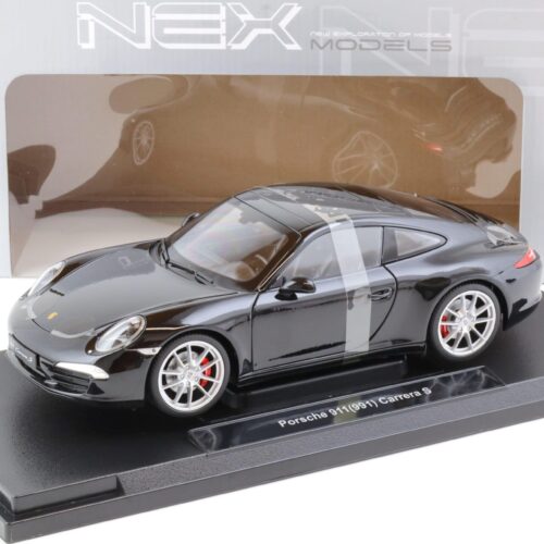 1:18 Welly Porsche 911 (991) Carrera S Coupe black