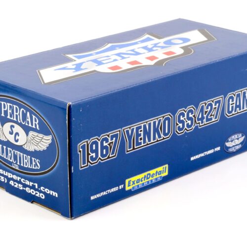 1:18 Exact Detail 1967 Chevrolet Camaro SS 427 Yenko Coupe dark blue