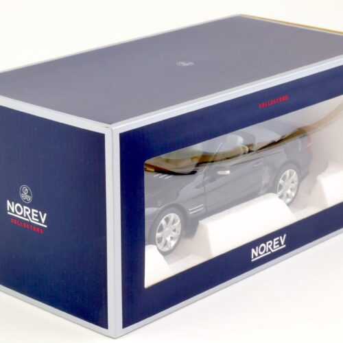 1:18 Norev Mercedes SL 500 R230 Convertible 2003 black 183840 - Image 5