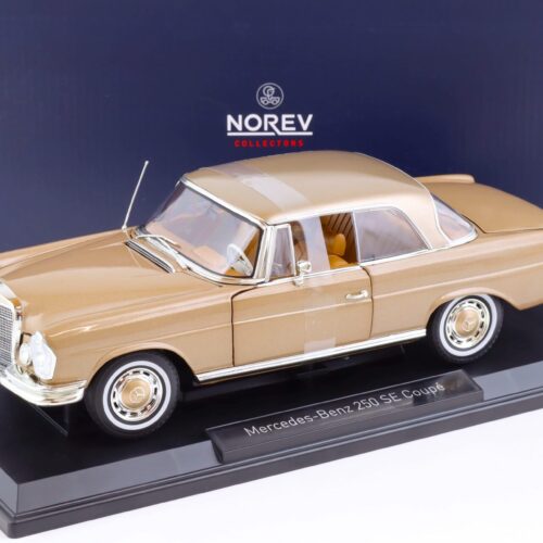 1:18 Norev Mercedes 250 SE Coupe 1969 gold metallic 183759