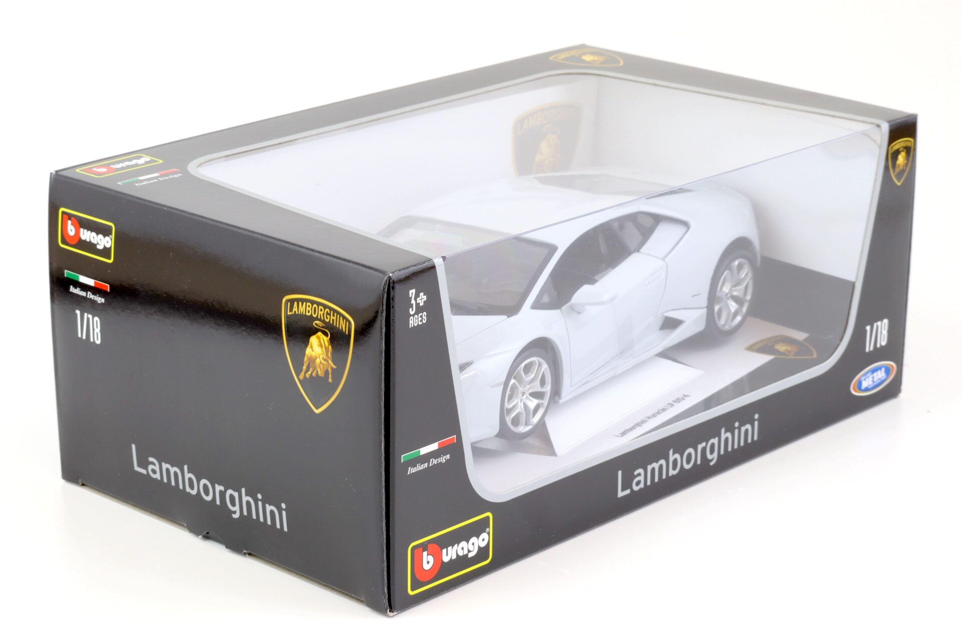 1:18 Bburago Lamborghini Huracan LP 610-4 white metallic