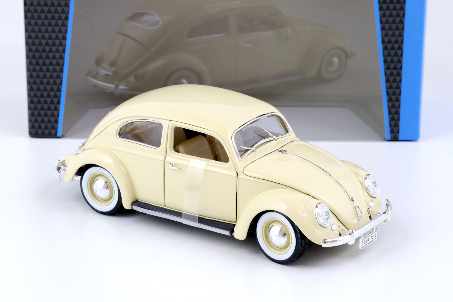 1:18 Bburago VW Käfer Beetle 1955 cream beige